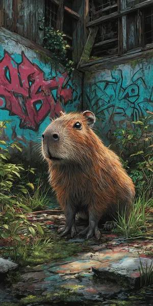 Graffiti Capy